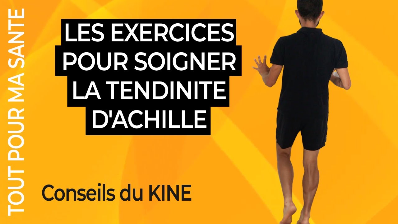 Tendinite d'Achille : les exercices pour se soigner