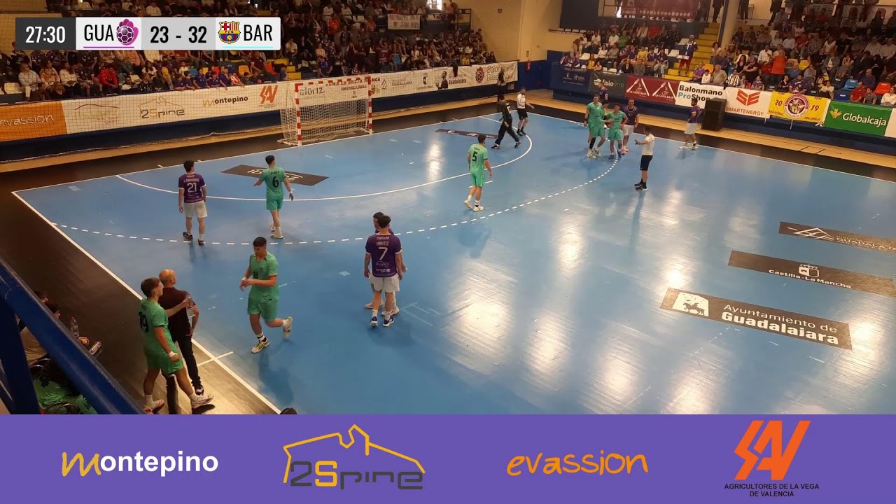 🔴BM GUADALAJARA - BARÇA ATLÈTIC | DIVISION DE HONOR PLATA MASCULINA