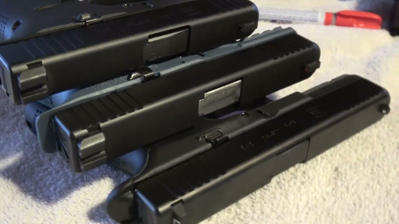 Comparison - Remsport Gen 3 to Real Gen 5 Glock slide CHEAP and Almost Identical - P80 Build