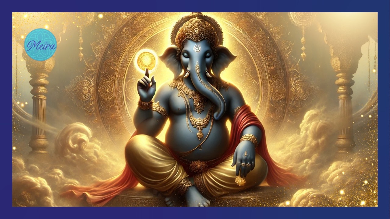 🛡️ Mantra de Ganesha para Protecci&oacute;n y &Eacute;xito | OM GAM GANAPATAYE NAMAHA 💥 Elimina Bloqueos y Miedo