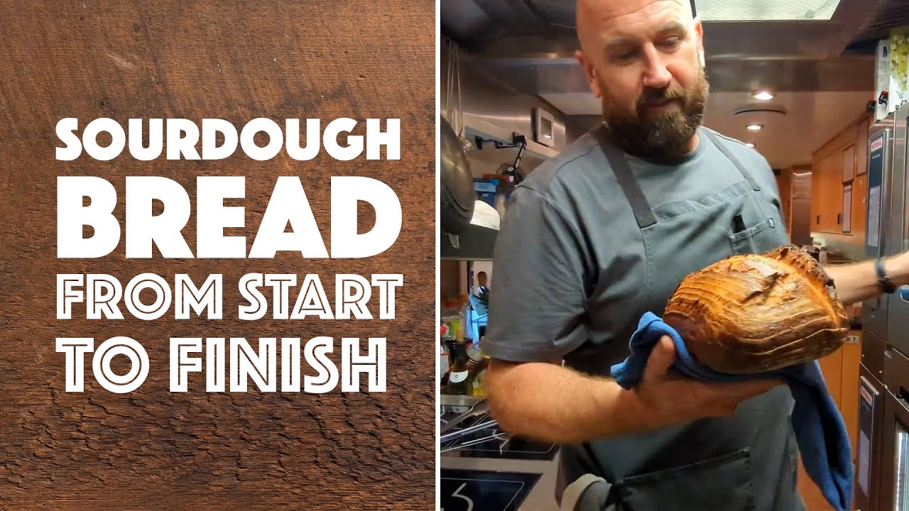 How to Make Bakery Level Sourdough Bread Using a Mixer at Home