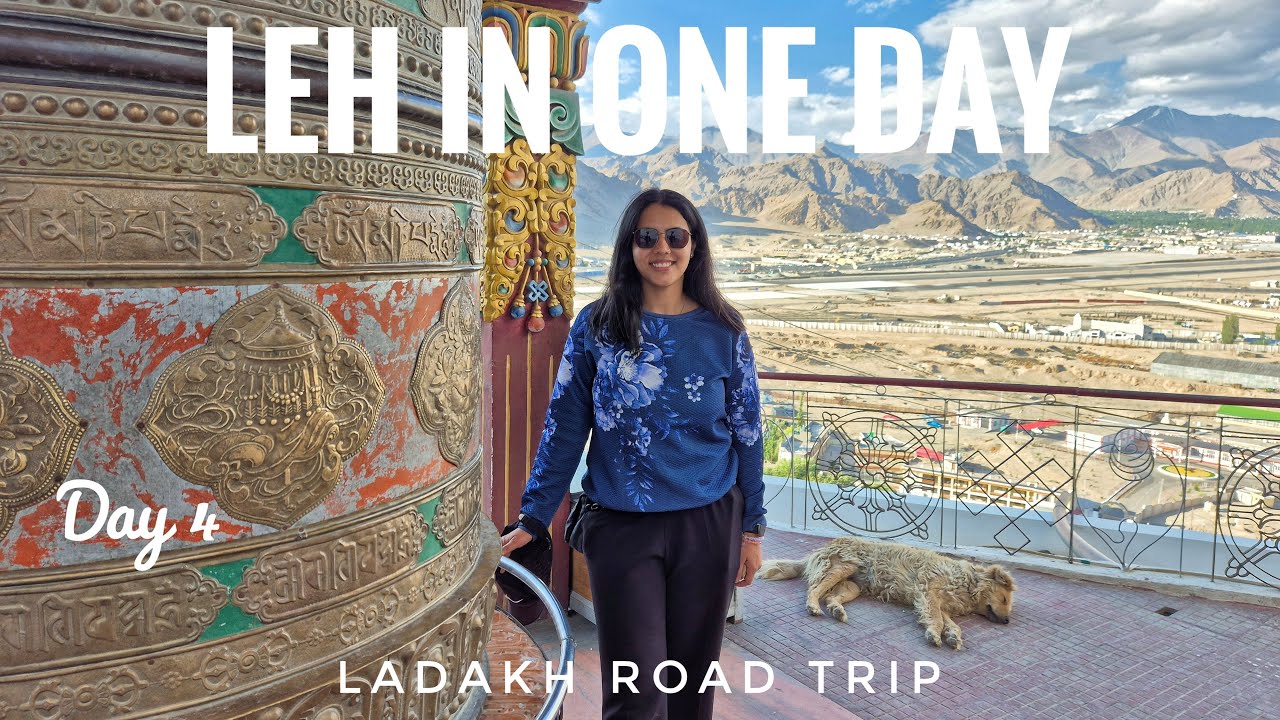 Leh City Tour | Acclimatisation Day | Day 4 | Shanti Stupa, Leh Palace, Spituk Gompa & Hall of Fame