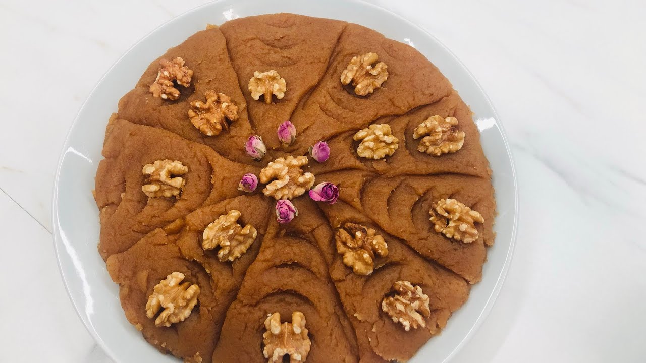 ئامادەکردنی تەرەحەلوا/ حەلوای ئارد/Halwa #halwa #شیرینی