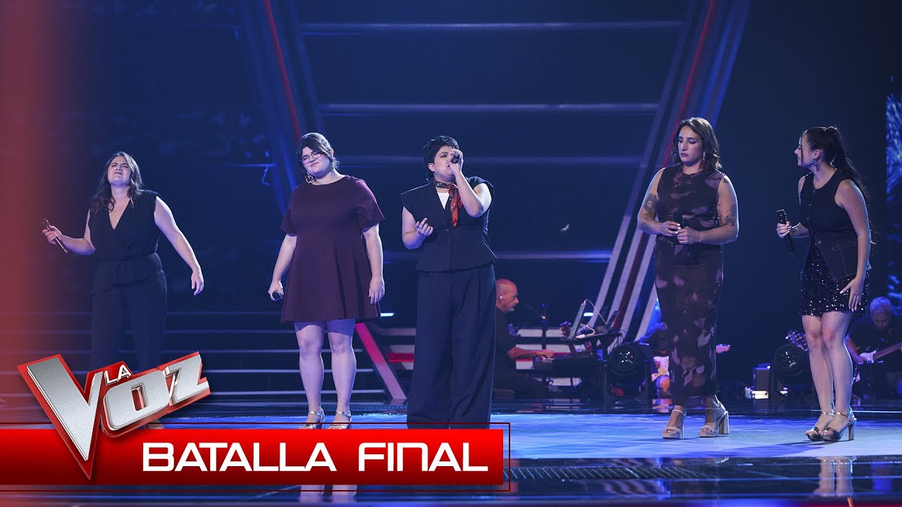 Sofía Sisi, Mar, Elena La cangreja, Sara y Estefanía cantan 