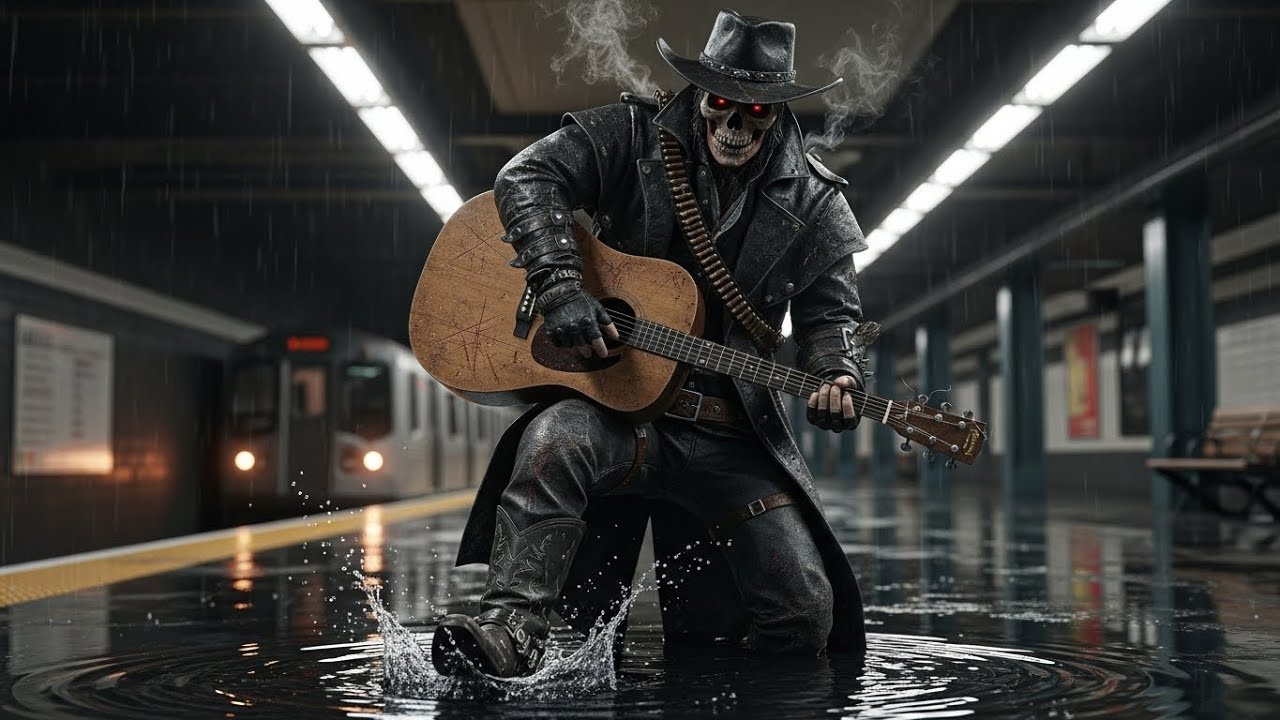 Gravefang Rider 🌕 Dark Country • Southern Gothic Western Mix 
