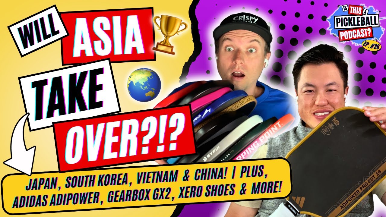 🏆 Will Asia DOMINATE Pickleball?!? 🌏 #pickleballislife #sports #asia #padel #tennis #pingpong