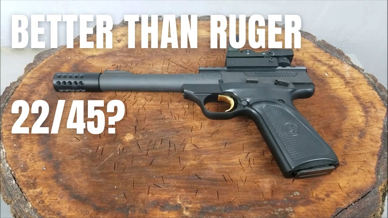 DO NOT BUY A RUGER 22/45 WATCH THIS REVIEW FIRST BROWNING BUCK MARK