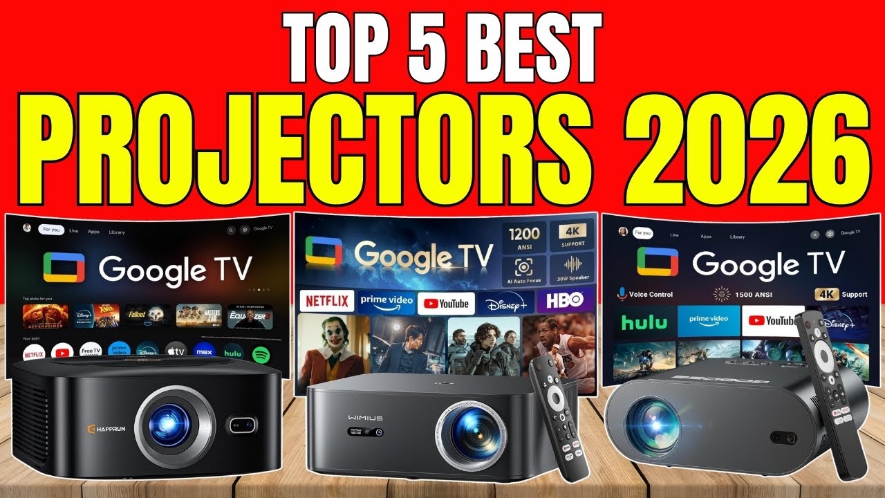 Best Projectors 2026 – 4K, 1080p & Budget Picks