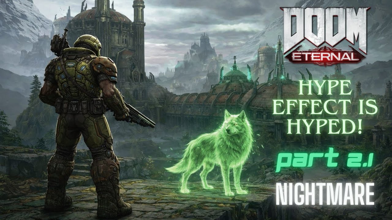 DOOM Eternal! Прохождение на уровне сложности - кошмар! Часть 2.1 - Ликование!