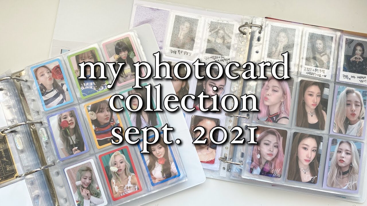 my photocard collection; a flip through of my 6 binders; itzy, twice, iz*one, blackpink & more!