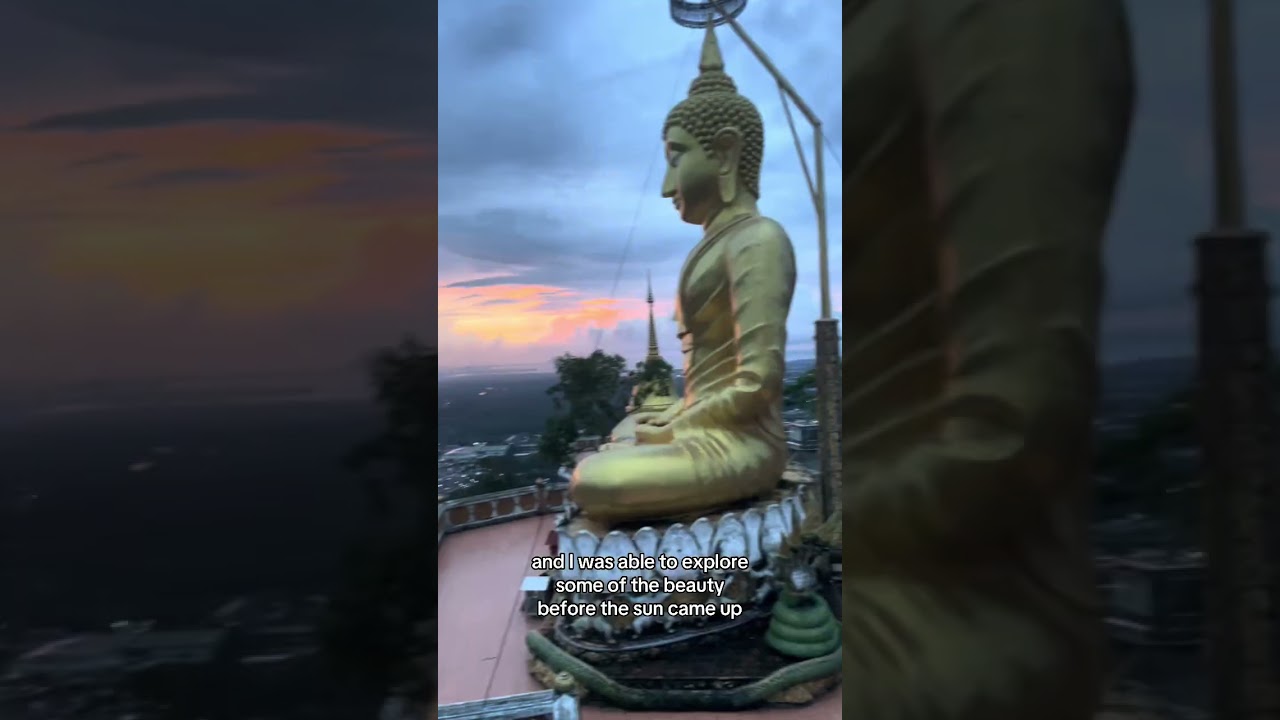 Tiger cave temple sunrise was insaneeee 