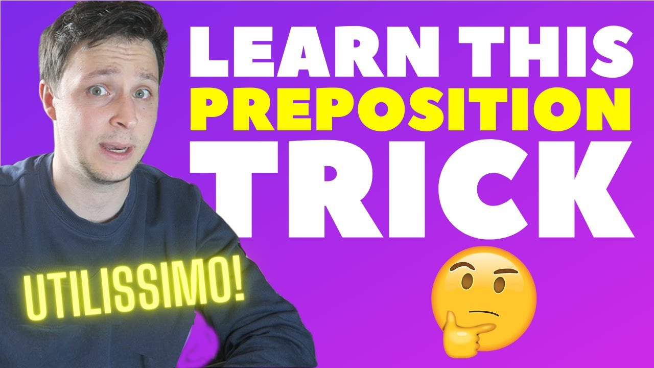 Come finire le frasi con una preposizione! (Utile e comunissimo!)