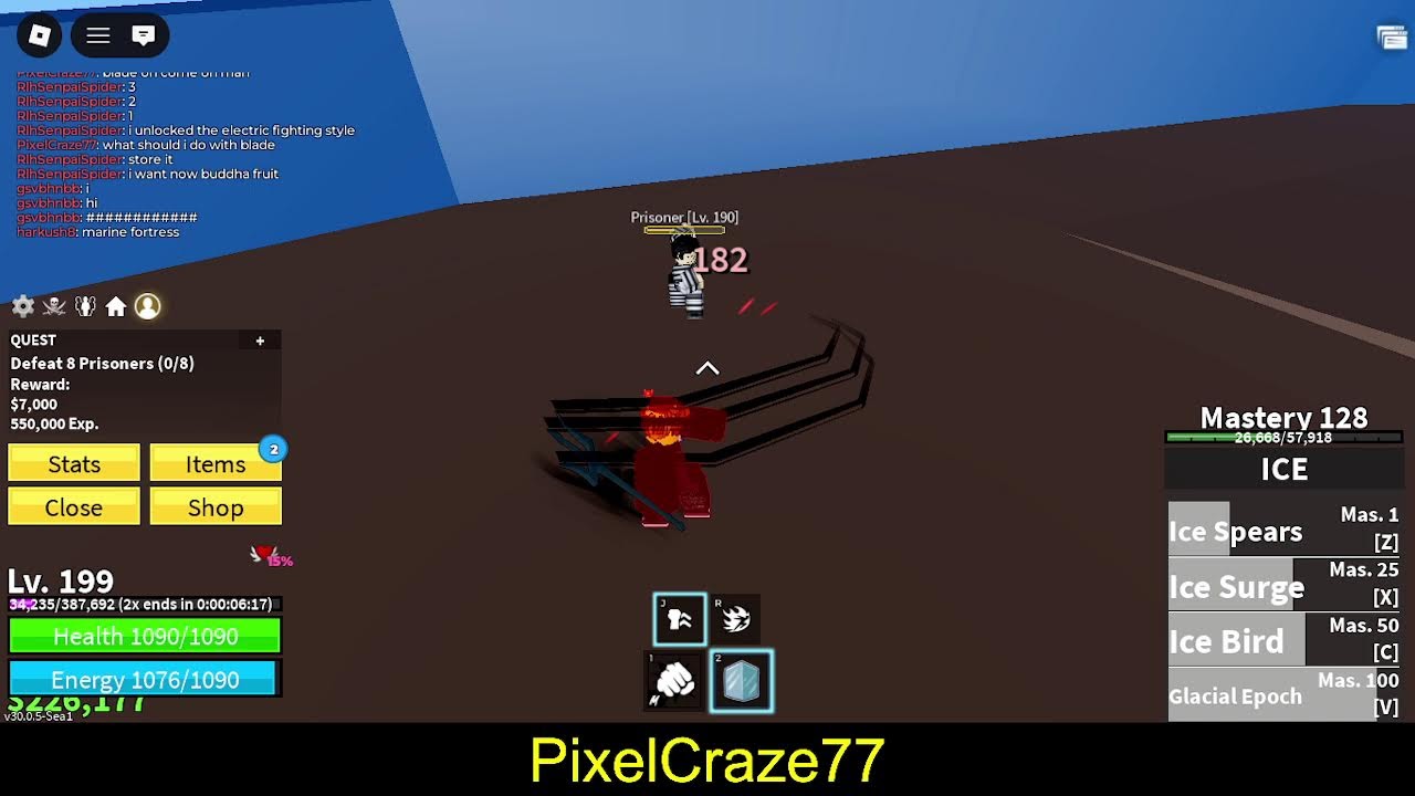 grinding blox fruits 2
