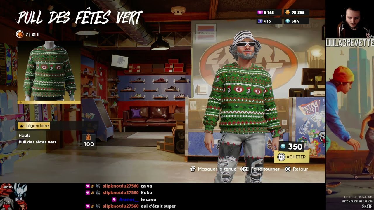 🦐 SKATE. #23 (SAISON 2 - WINTER ROLL-STICE) (ft. ERONOEL & MITCH MITCH) (100%) (PC) [FR]