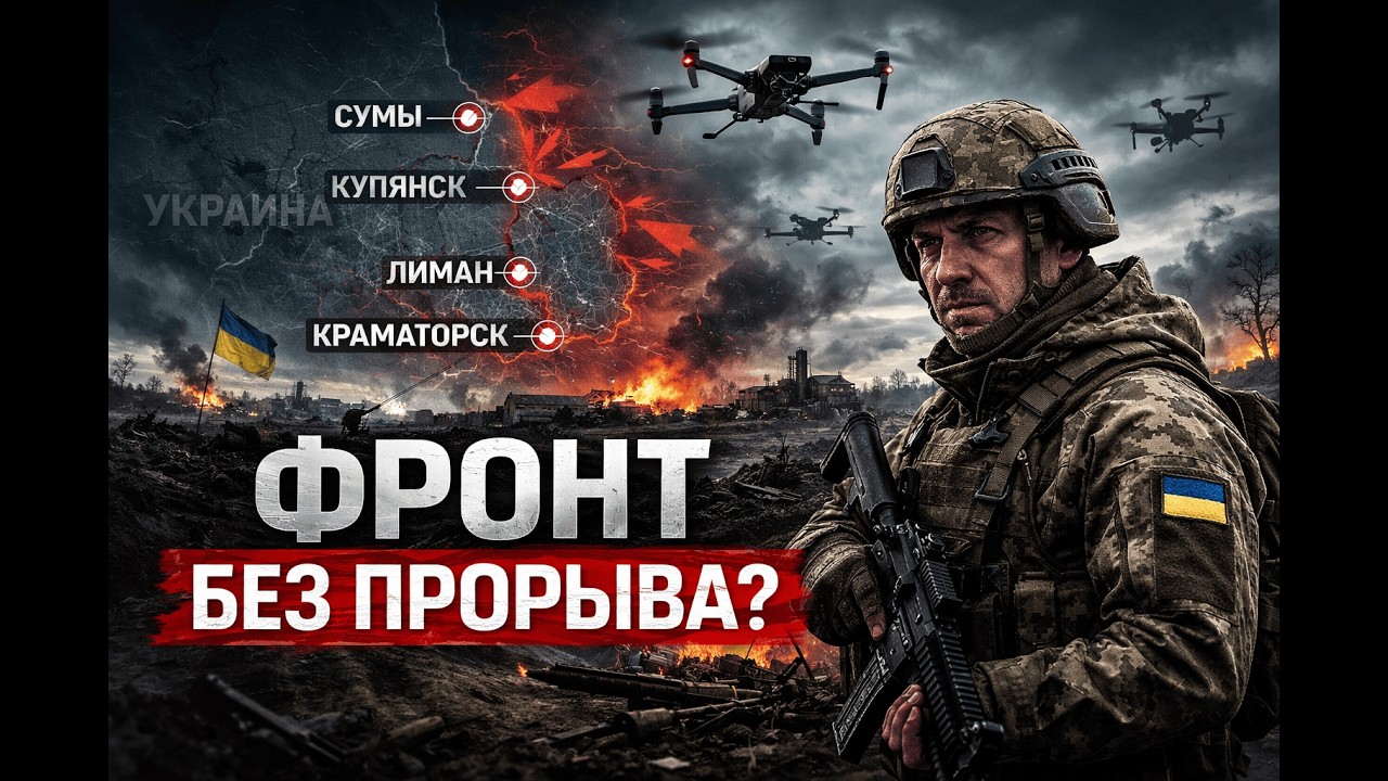 Фронт без прорыва: Сумы, Купянск, Лиман, Краматорск — что реально происходит