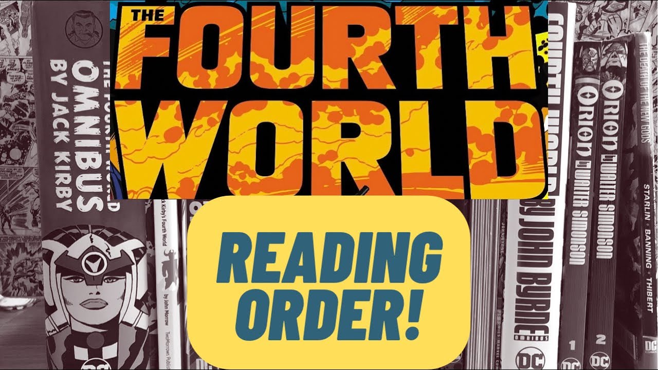 FOURTH WORLD READING ORDER | New Gods | Mister Miracle | Darkseid | Forever People | Jack Kirby | DC