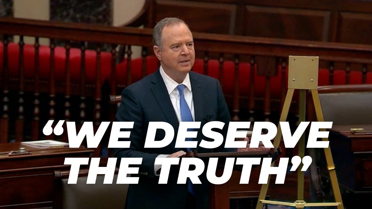 Schiff Exposes the *Real* State of our Union⁩