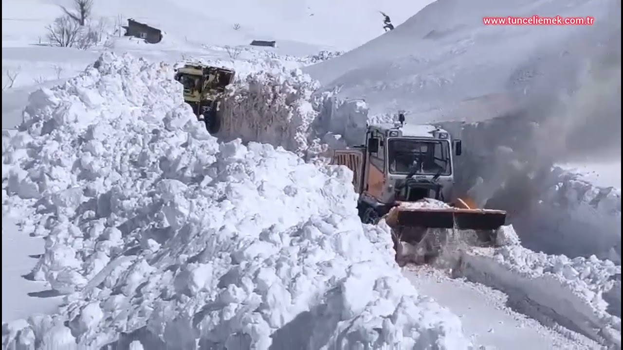 Tunceli’de 286 Köy Yolu Ulaşıma Açık, 2 Köy Yolu Kapalı!
