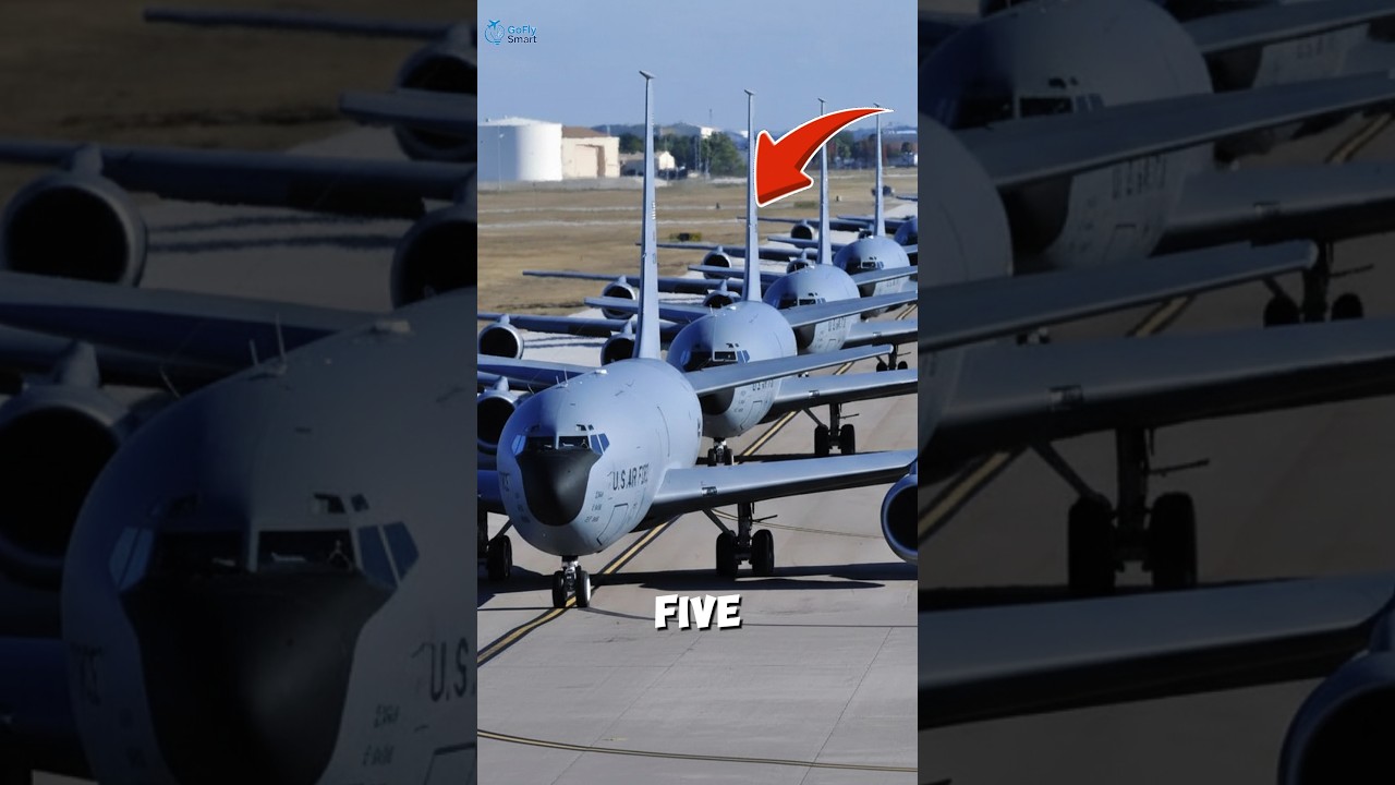 Лобовое столкновение KC-135? #шорты #авиация