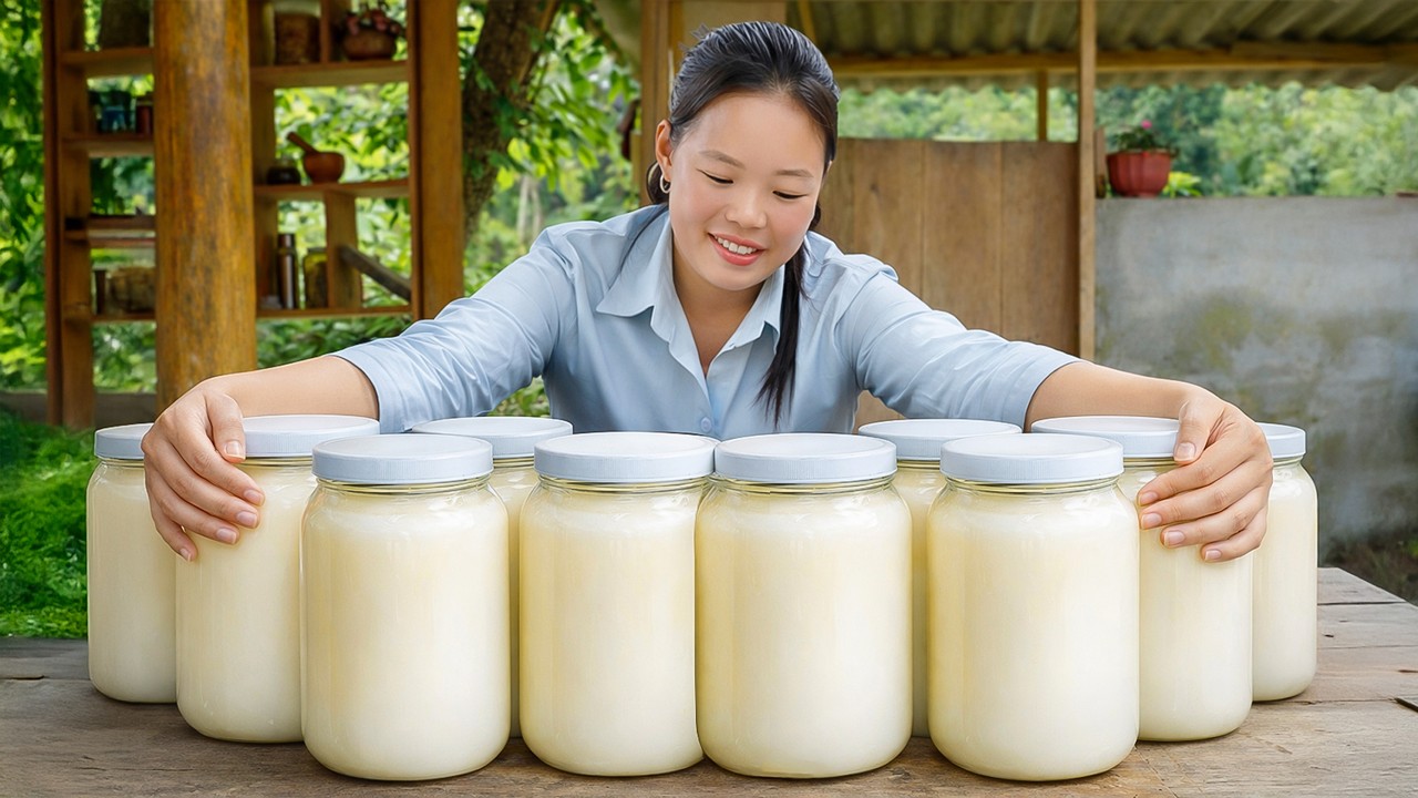 Traditional Ancient Cooking Recipes | Process of Rendering Pork Fat into Cooking Oil | Rural Life