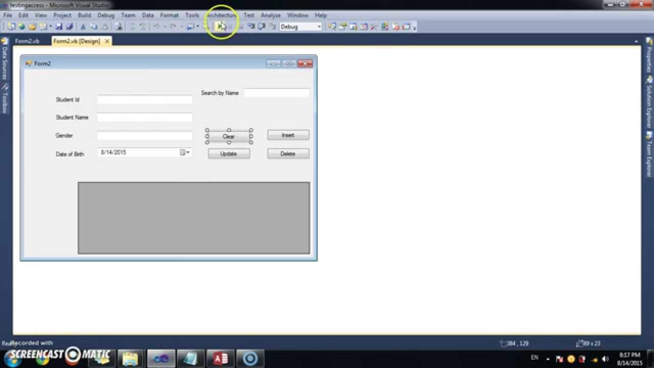How to Update data  Access  Database to VB.Net