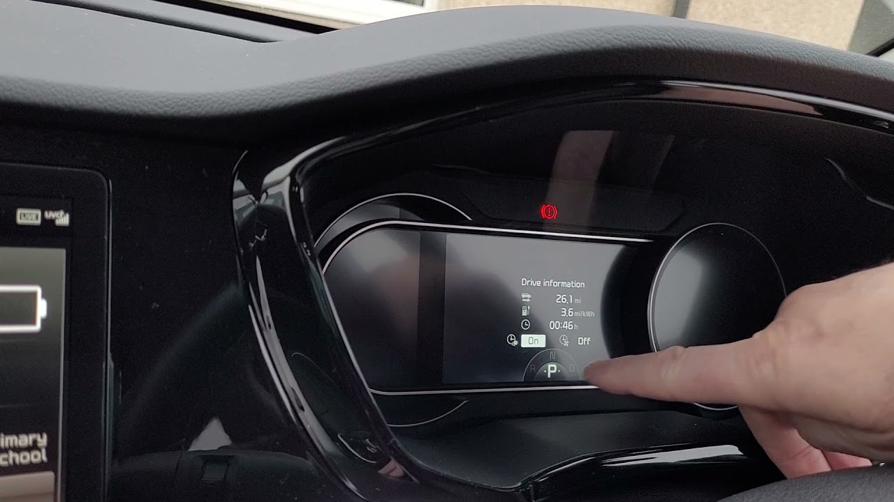 How to set the Kia E Niro charge timer