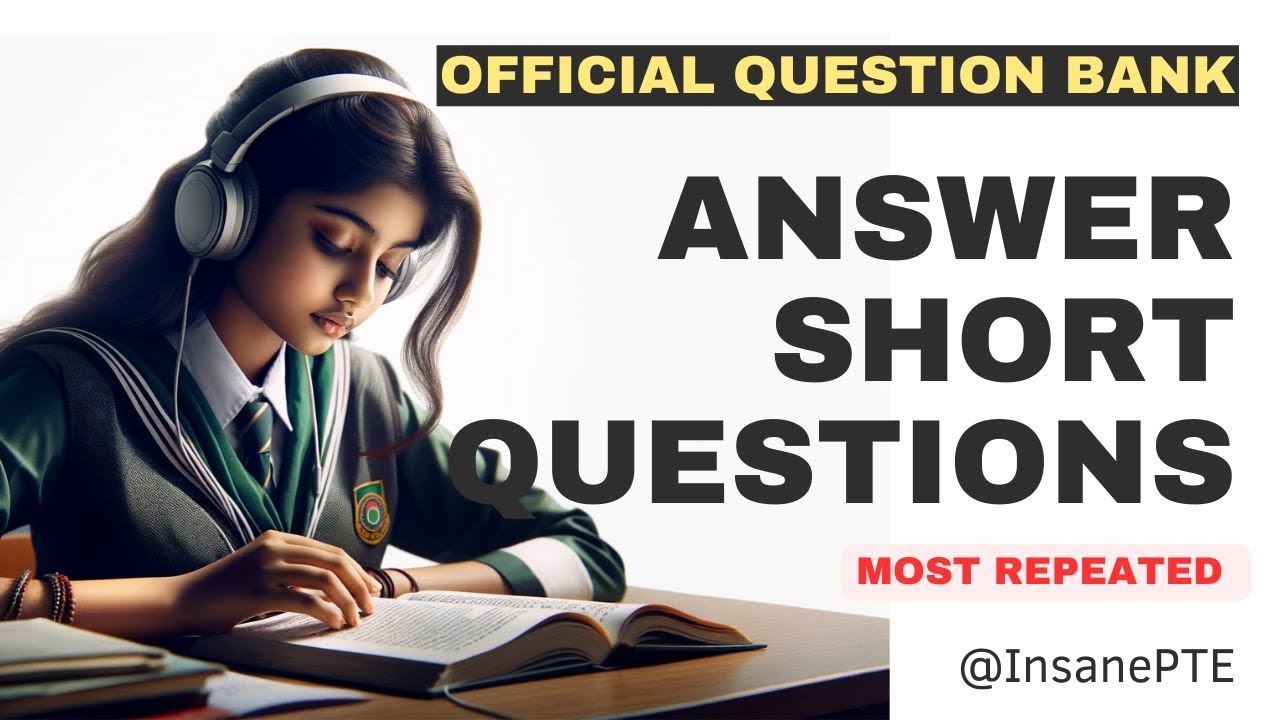 PTE Academic Answer Short Questions Most Repeated Part 27