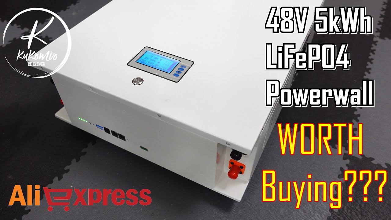 WORTH Buying? Cheapest Powerwall battery 48v 100Ah from Alliexpres. just €0.30 per Wh. Surprised me?