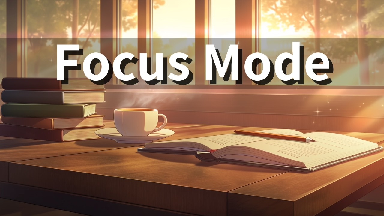 Morning Study Jazz — Cafe BGM for Focus | 3 Hours