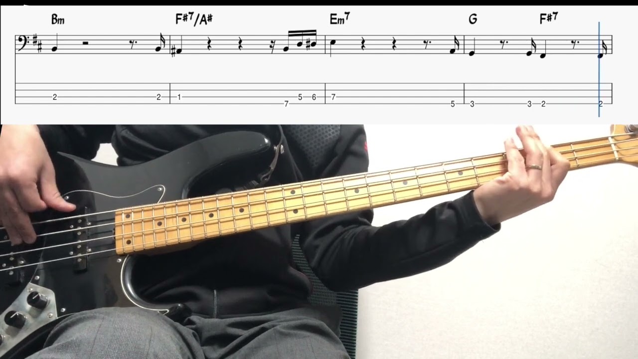 You Got Me - The Roots Bass Cover & Backing Track (Bass Tab)