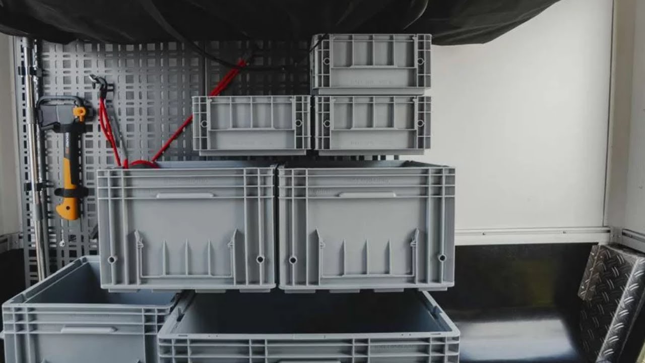 Hymer Stauraumsystem im Camper &ndash; mehr Ordnung in der Heckgarage