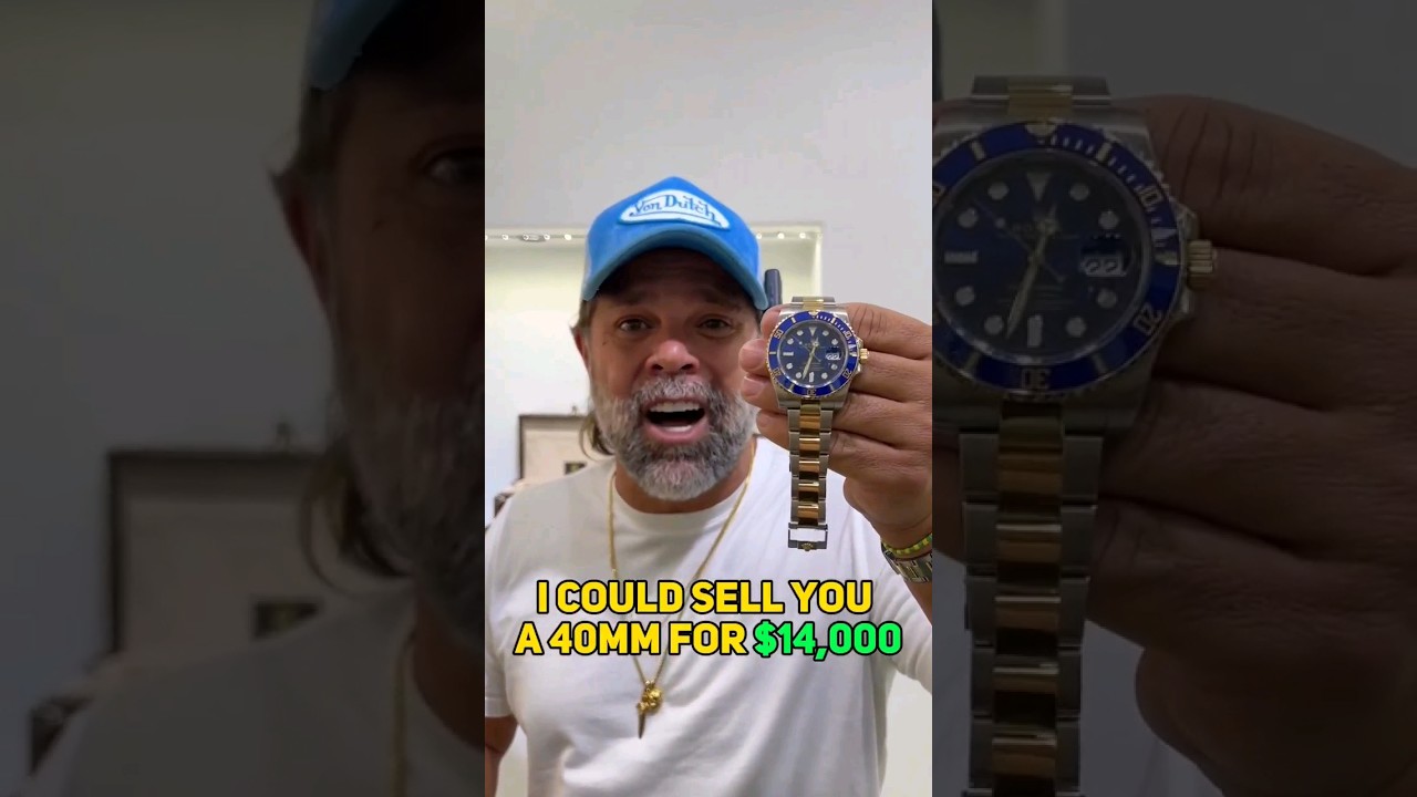 Would you pay $7,000 more for a used Rolex!?