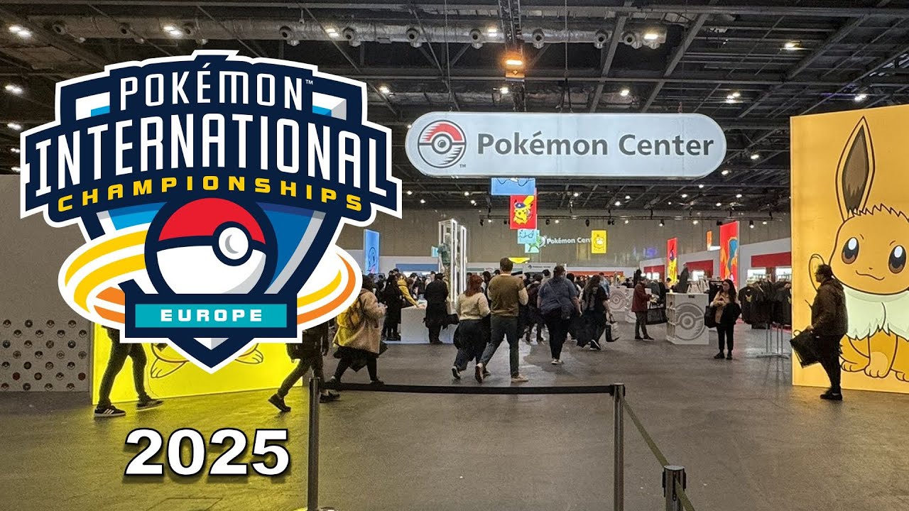 Vlog: Pokémon Europe International Championships 2025 Pokémon Center