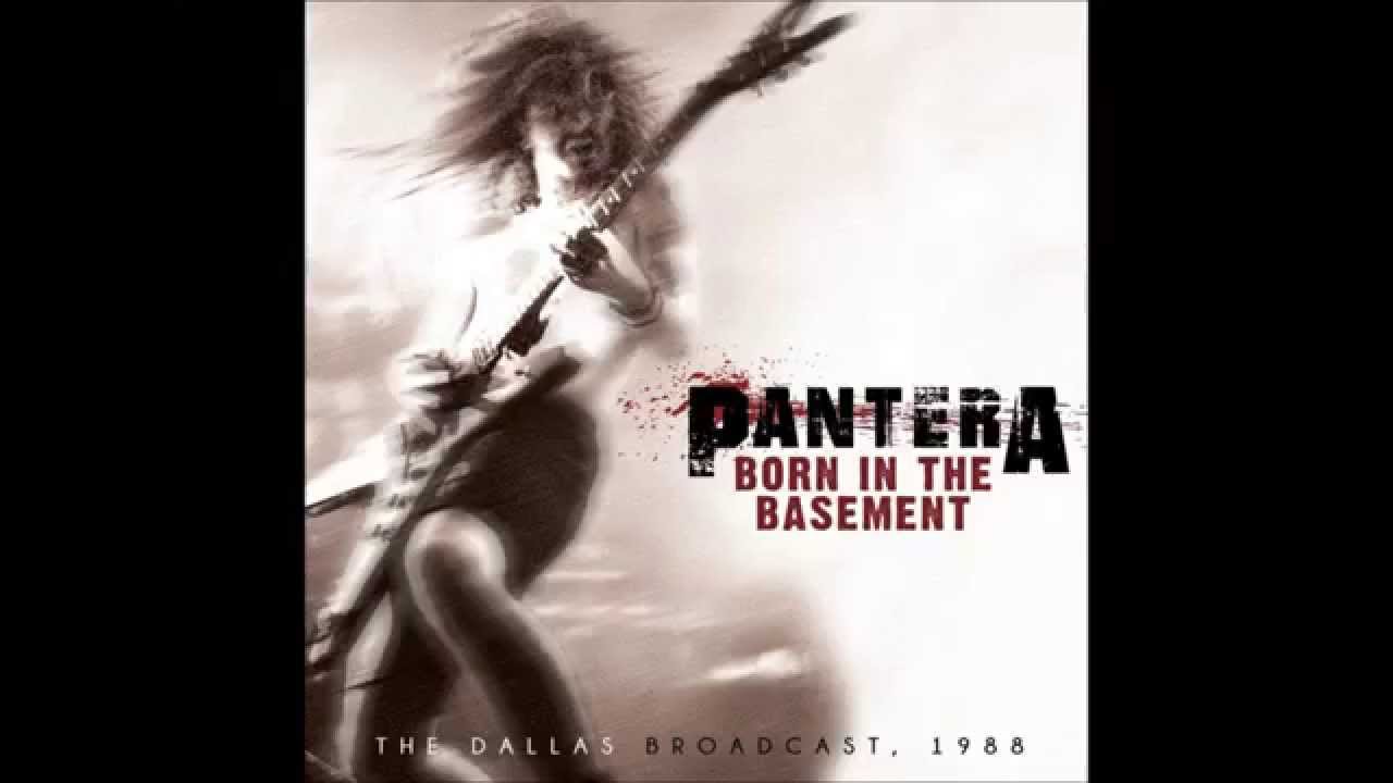 5)PANTERA Live 88'-Art Of Shredding -Born In The Basement