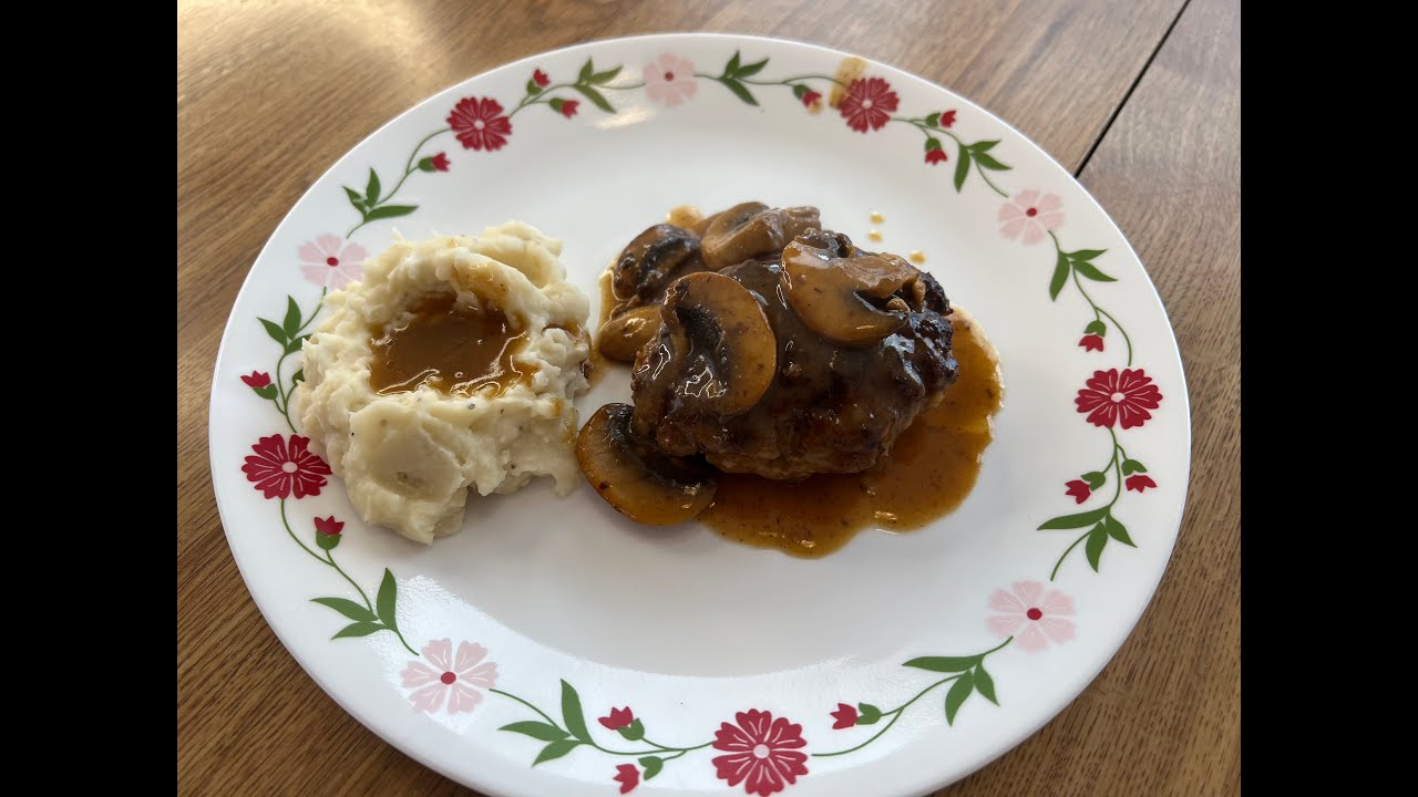 Salisbury Steak with Mushroom Gravy