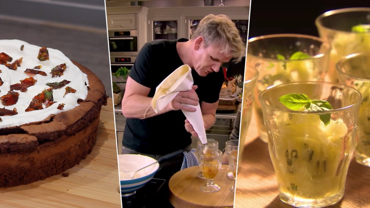 I Tested Gordon Ramsay's Favorite Desserts- Mint Chocolate Cake, Lemon Granita, Apple Pies