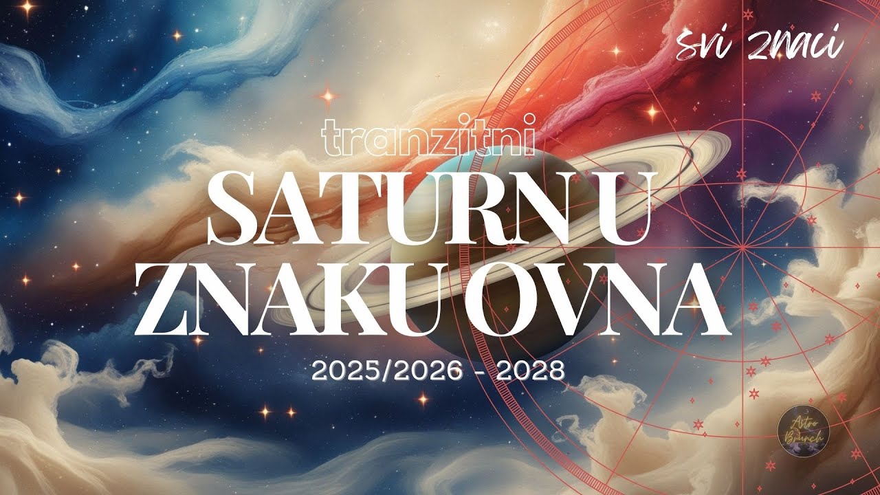 SATURN u znaku OVNA [2025 - 2028] | za SVE ZNAKE  |@AstroBrunch