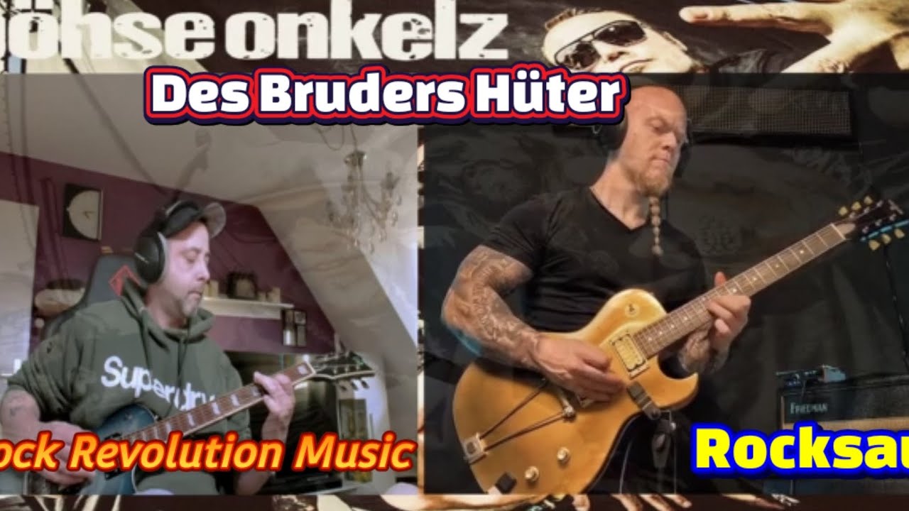 Des Bruders Hüter - Böhse Onkelz - Gitarren Cover - Collab mir Rock Revolution Music 