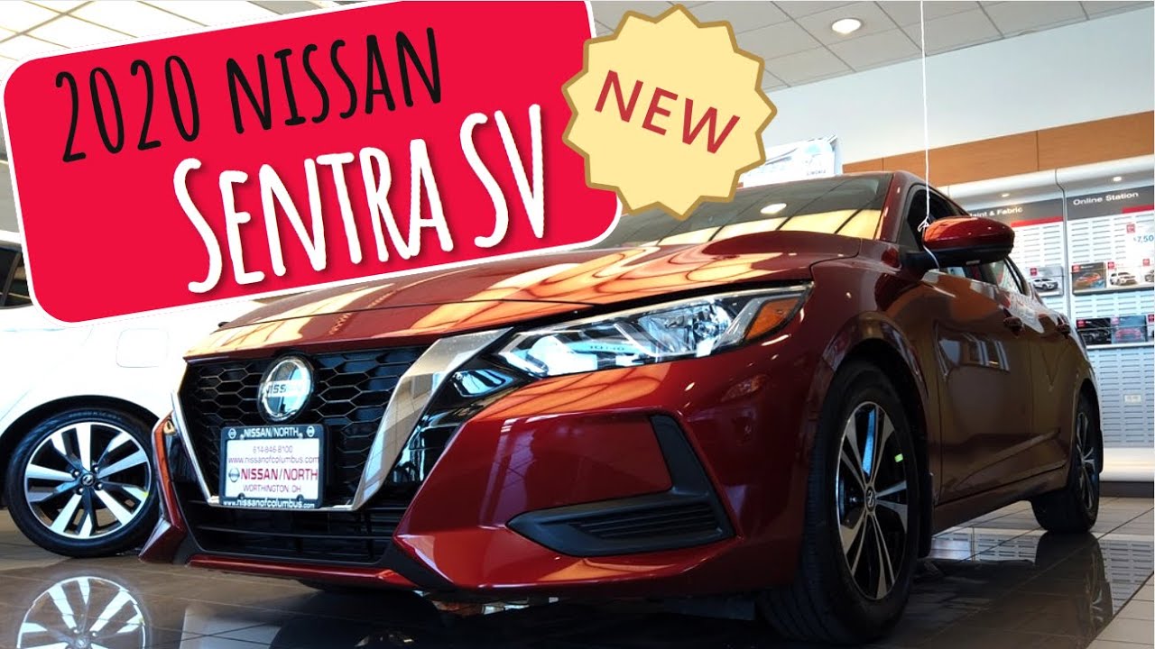 The New 2020 Nissan Sentra SV!