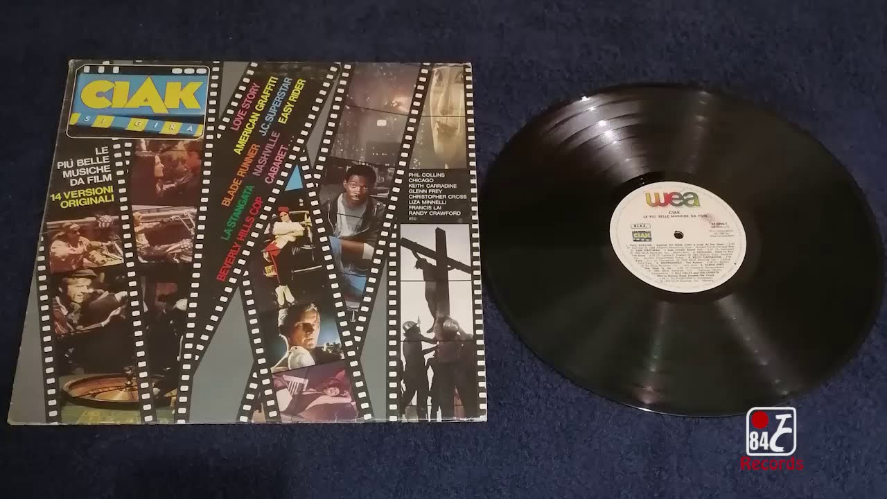 CIAK si gira - Le Pi&ugrave; Belle Musiche Da Film (1986) (Vinile dell'omonima rivista cinematografica)