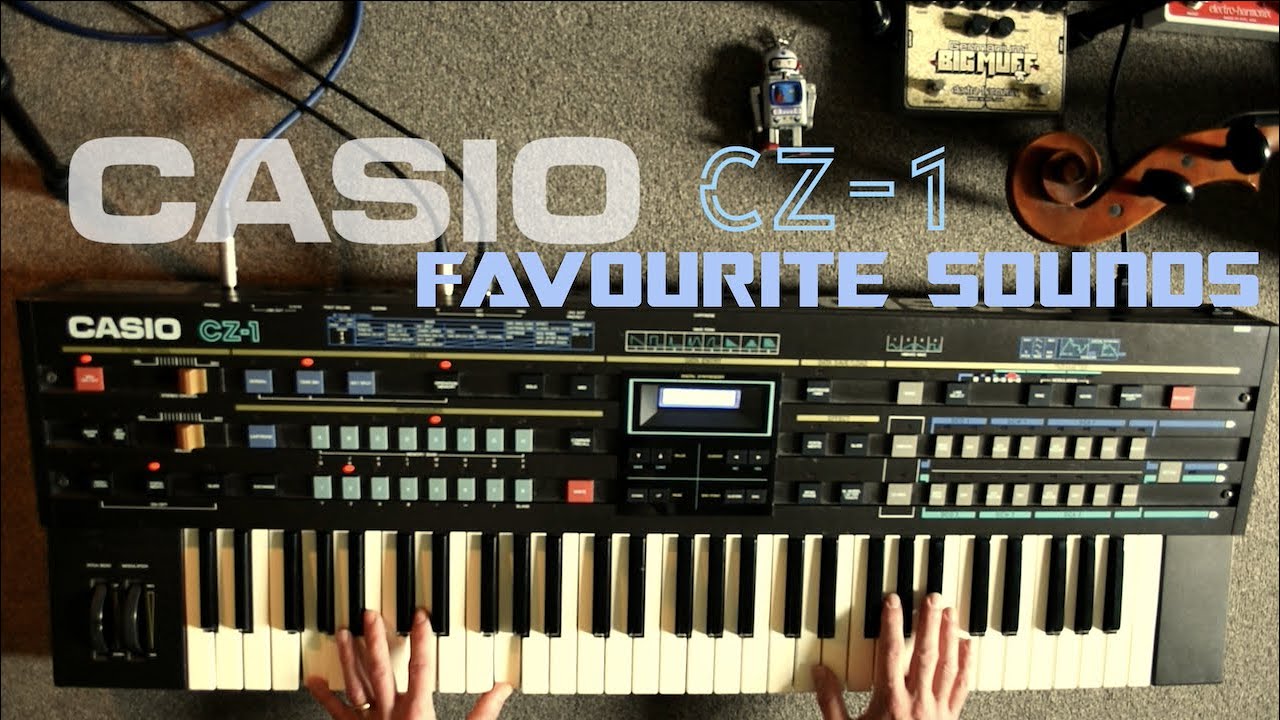 CASIO CZ-1 : My favourite 5 sounds