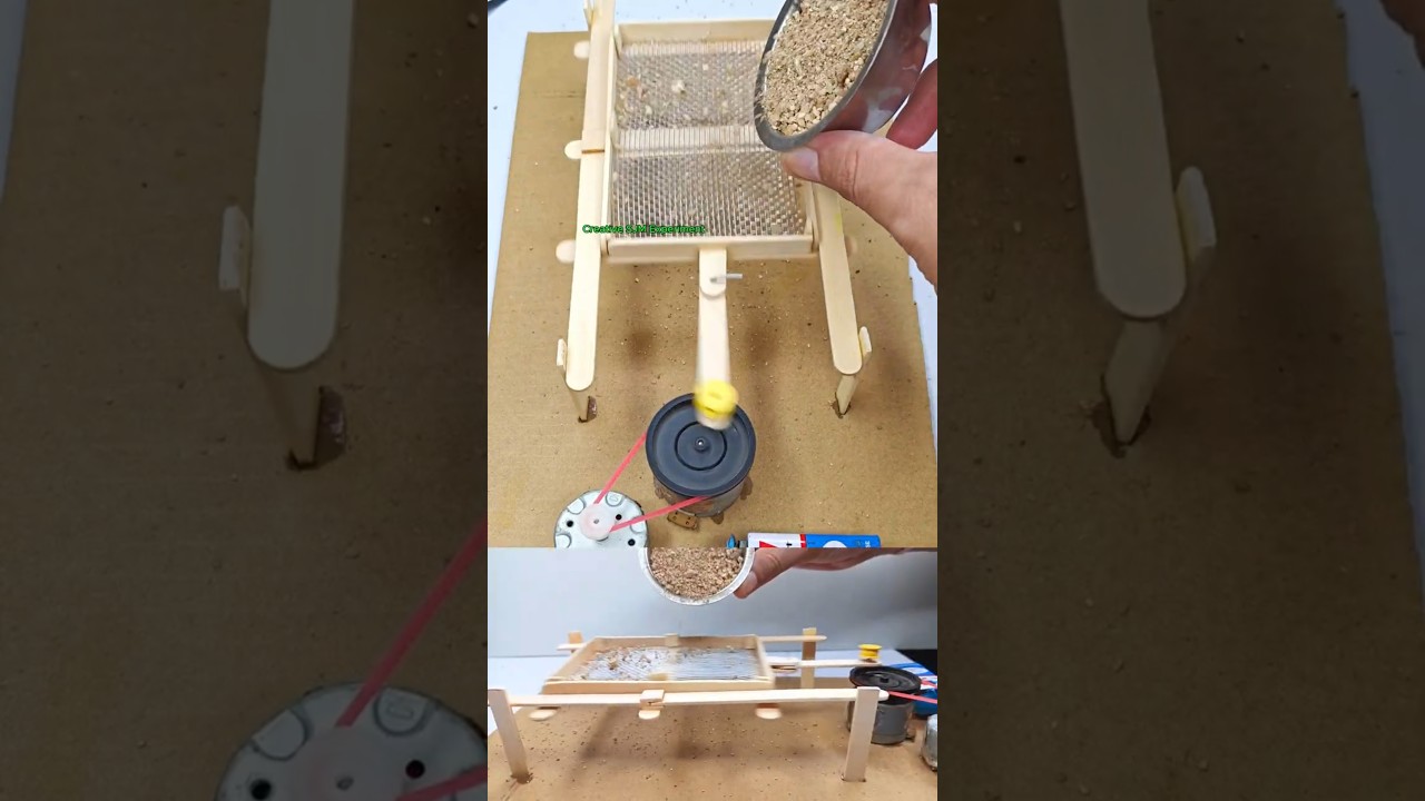 Sand filter machine &bull; Dc Motor | #dcmotor #tech  #youtubeshorts #dcmotorproject