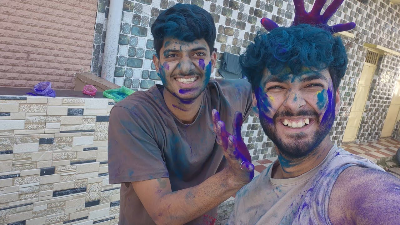 THE HOLI VLOG - Best Holi Celebration in bhopal
