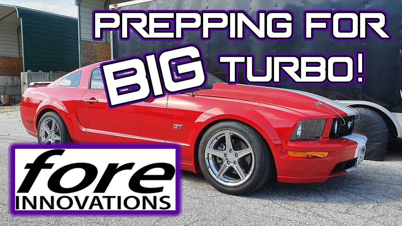 Fore Innovations Fuel System Install on Future BIG Turbo Mustang!