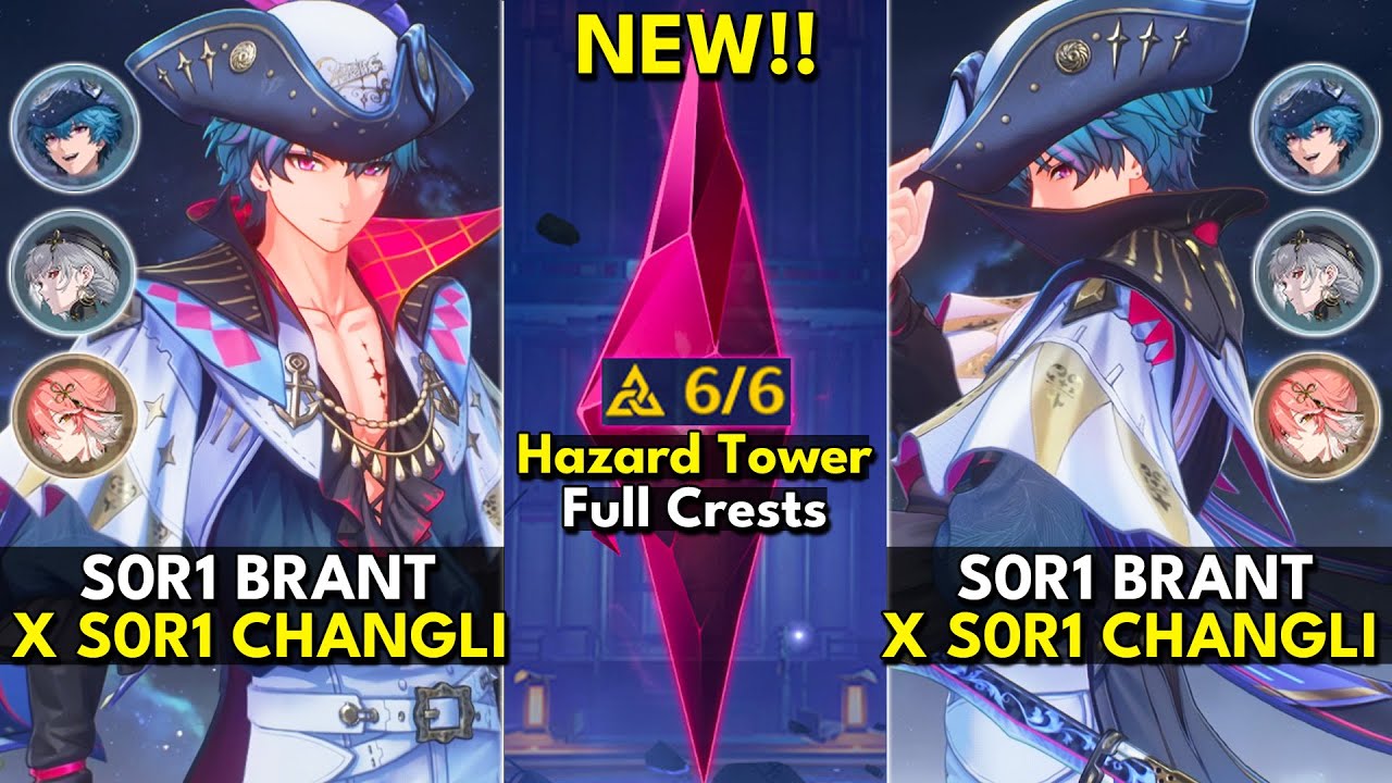 S0R1 Brant x S0R1 Changli | ToA Hazard Tower 6 Crests | Wuthering Waves 2.1