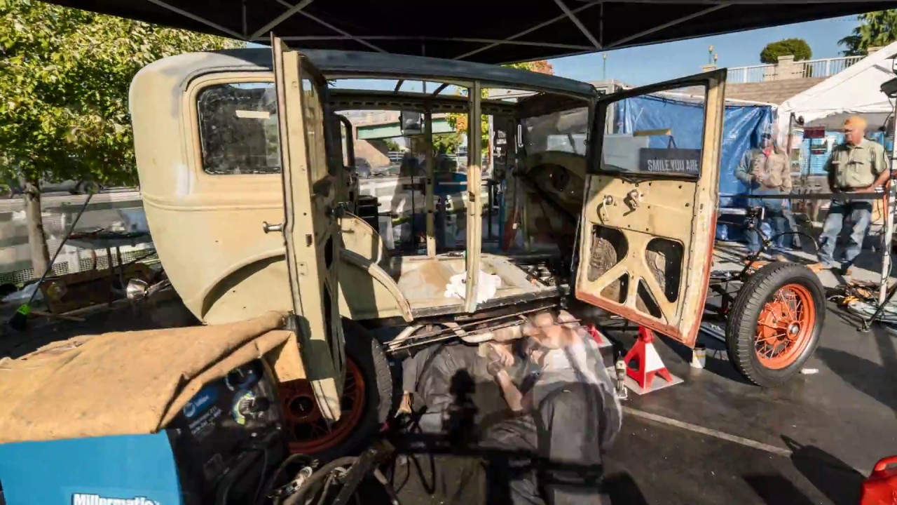 Time Lapse - Ford Model A Built In 2 Mintues