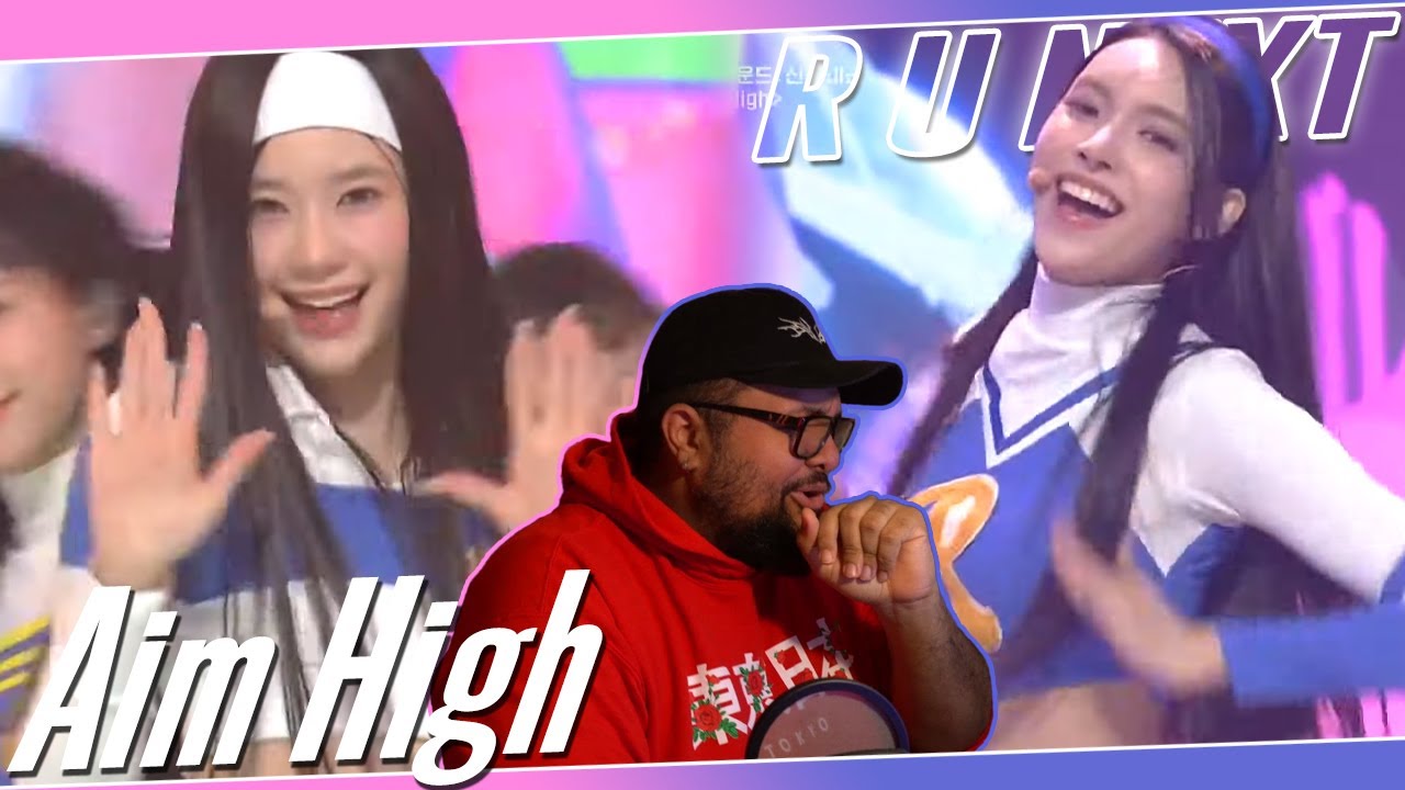 R U NEXT 'Aim High' Performance REACTION | LOOK AT YUNAH SHINE 😍
