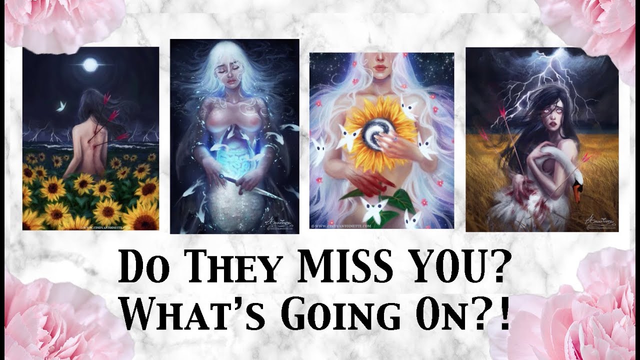 💧Do They MISS YOU? What's going on?💧(pick a card+art)