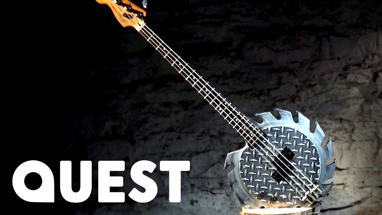 Custom-Made Buzzsaw Guitar | Dirty Money