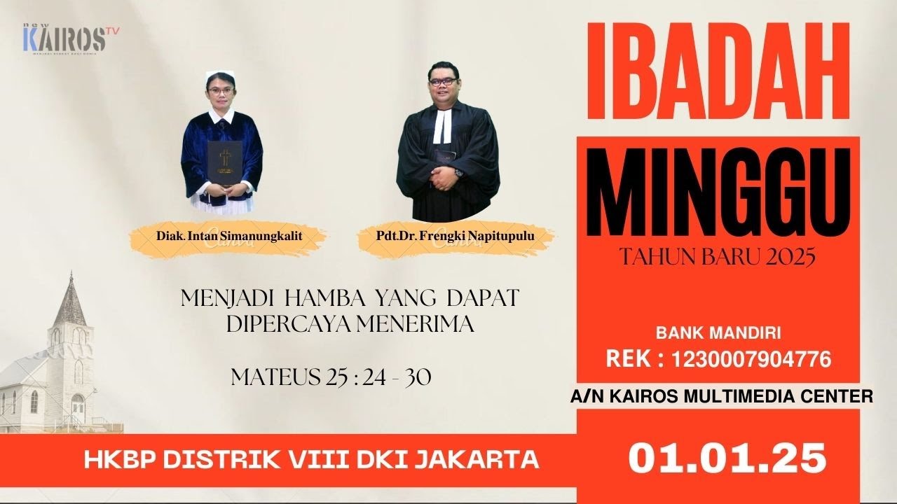𝐈𝐁𝐀𝐃𝐀𝐇 𝐇𝐊𝐁𝐏, 𝐈𝐁𝐀𝐃𝐀𝐇 𝐓𝐀𝐇𝐔𝐍 𝐁𝐀𝐑𝐔, 𝐑𝐀𝐁𝐔 𝟏 𝐉𝐀𝐍𝐔𝐀𝐑𝐈 𝟐𝟎𝟐𝟓